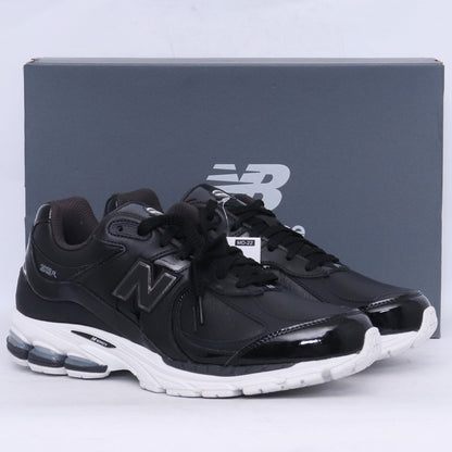 NEW BALANCE 2002R Leather Pack Sneakers Black Size 28cm