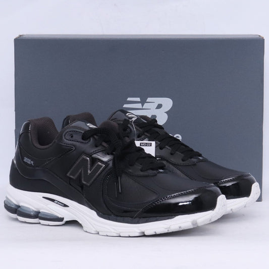 NEW BALANCE 2002R Leather Pack Sneakers Black Size 28cm