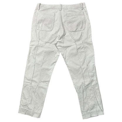 AFFA Corduroy Bondage Pants Light Gray Size L