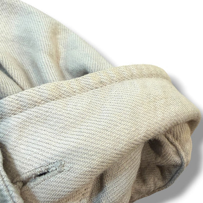 Kith 23SS Beige Solid Long Sleeve Button-Up Size XL