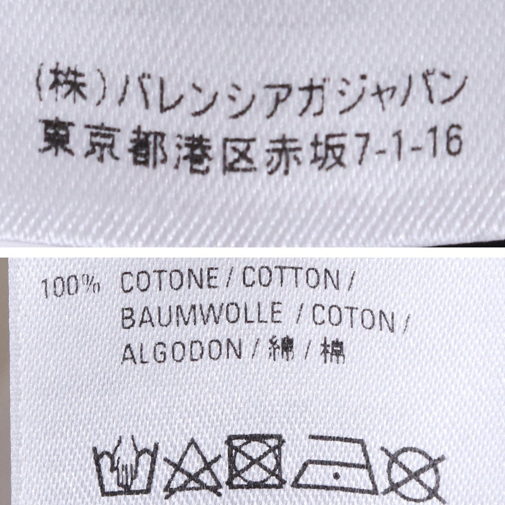 BALENCIAGA 20AW Copyright Logo Hoodie White Size S