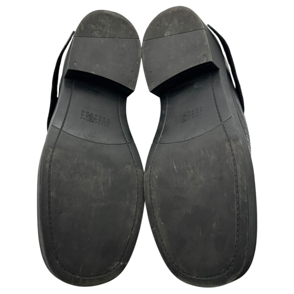 MM6 Maison Margiela 24SS Embossed Sneakers Black Size EU 43