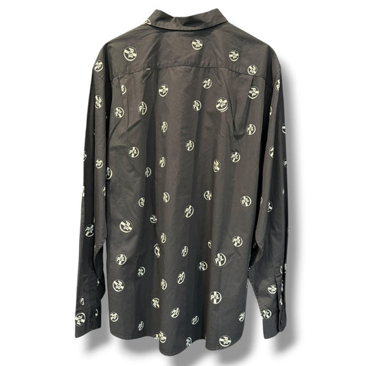 SUPREME 22AW PiL Long Sleeve Patterned Shirt Black Size L