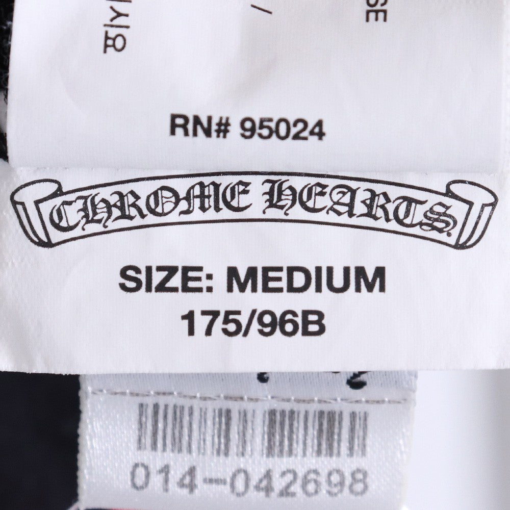 CHROME HEARTS American Flag Dagger T-Shirt Black Size M