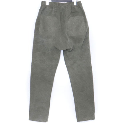 LAID BACK Military Tent Fabric Cargo Pants Khaki Size 2