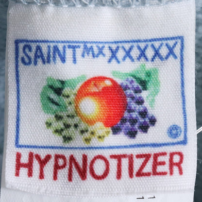 SAINT MICHAEL 22AW Holy Relics Felt Hoodie Blue Size XL