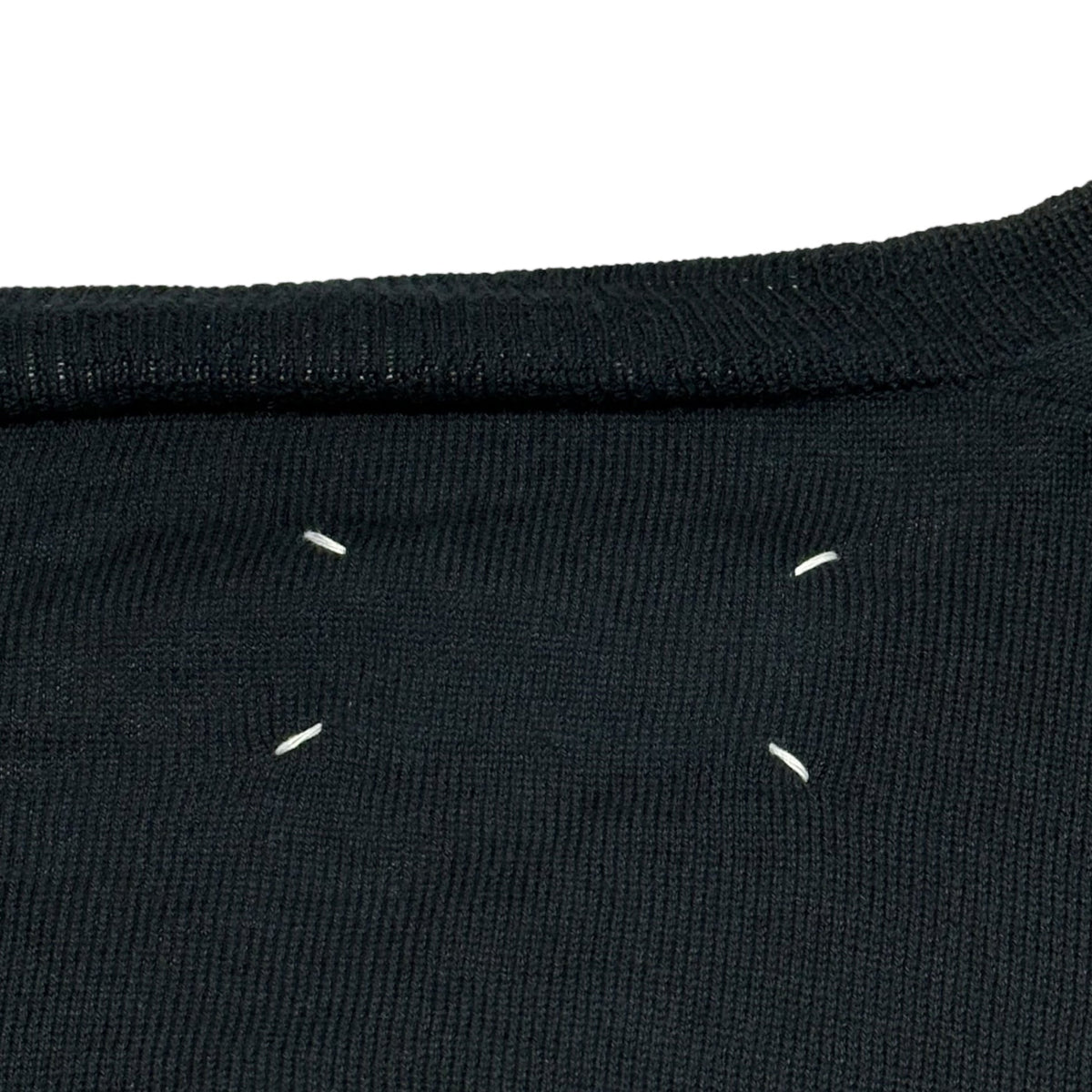 Maison Martin Margiela 05SS Distorted V-Neck Knit Size XL