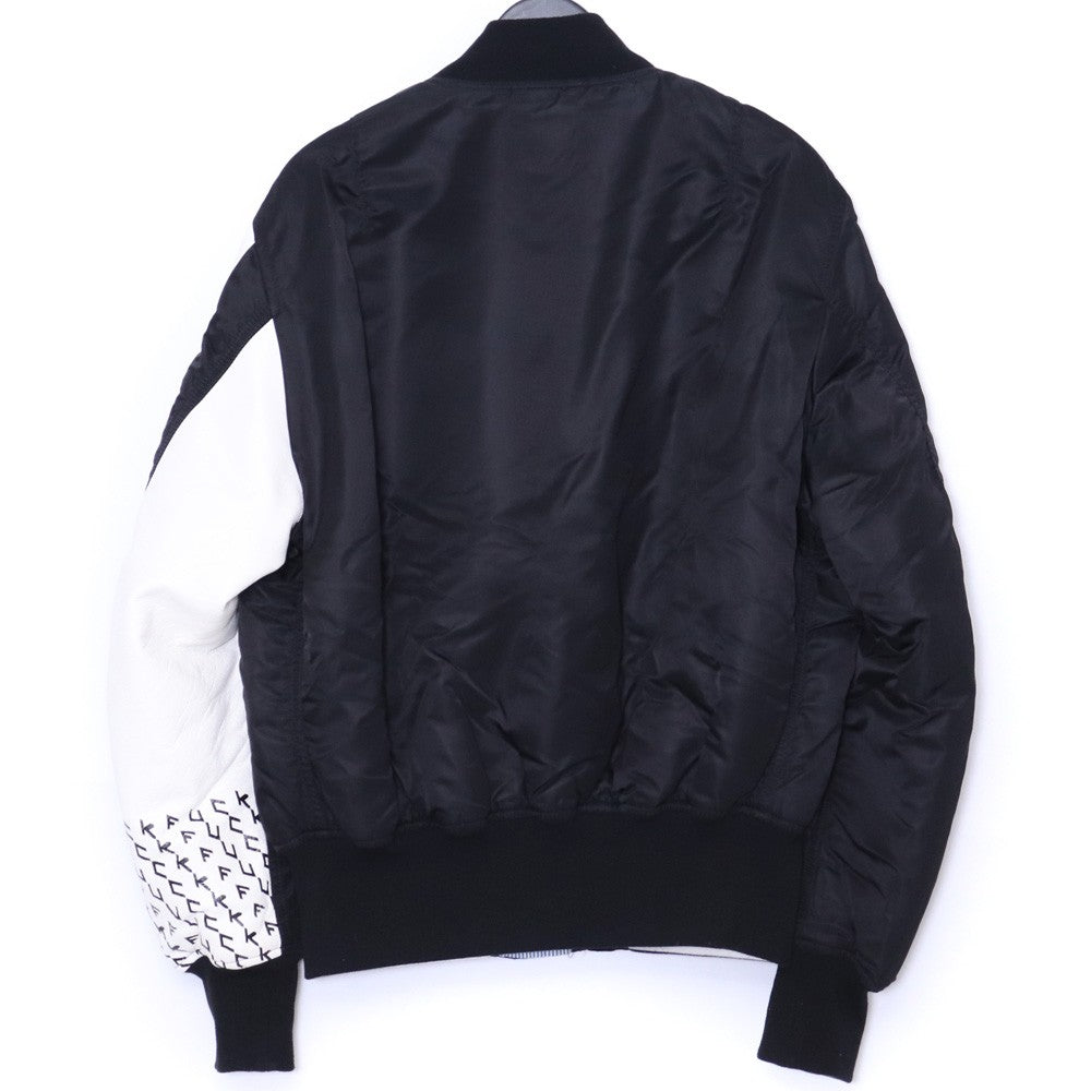 UNDERCOVER 23AW Reversible Nylon MA-1 Jacket Black Size L