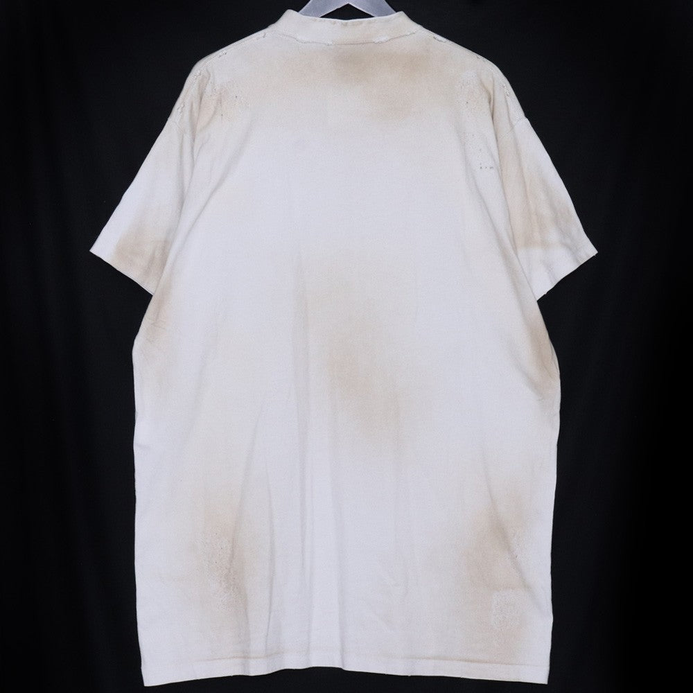 BALENCIAGA 23AW Skater Oversized T-Shirt White Size L