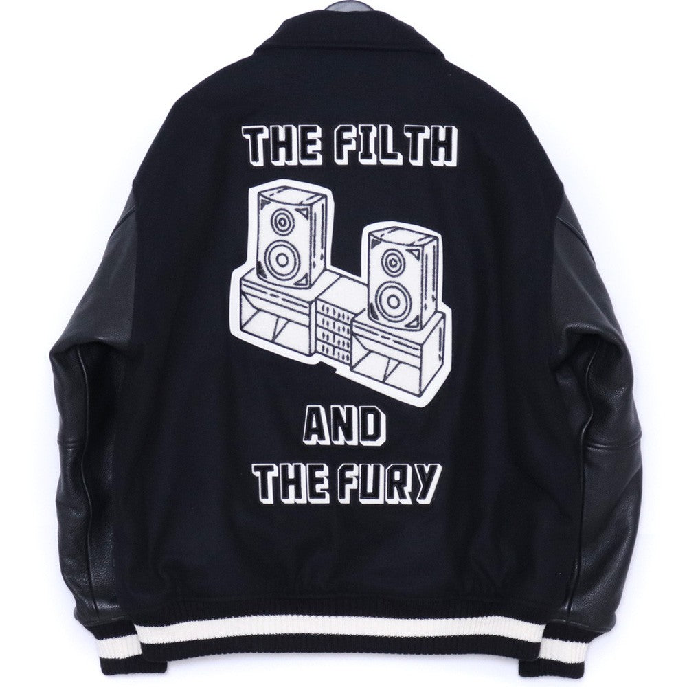 NEIGHBORHOOD 22AW Wappen Stadium Jacket Black Size L