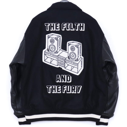 NEIGHBORHOOD 22AW Wappen Stadium Jacket Black Size L