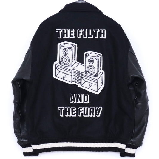 NEIGHBORHOOD 22AW Wappen Stadium Jacket Black Size L