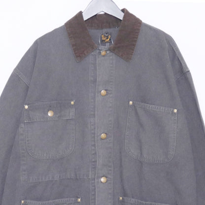 ORSLOW RELAX FIT OXFORD COVERALL ARK Jacket Charcoal Size 2