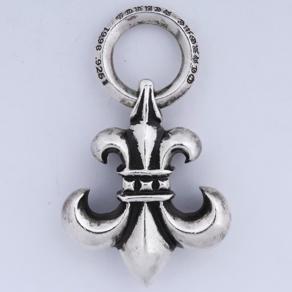 Chrome Hearts BS Fleu Silver Pendant Size F