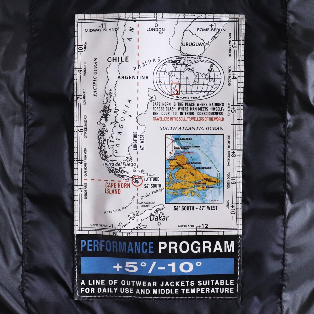 CAPE HORN Roca Down Vest Black Size 48
