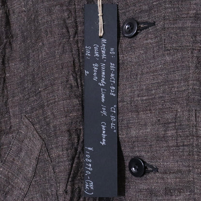 KLASICA 26SS Wide Body French Work Coat Brown Size 2