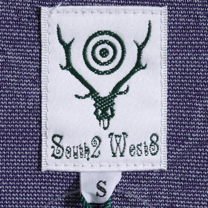 South2 West8 22SS Trainer Track Jacket Blue Size S