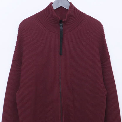 N.HOOLYWOOD 23AW Drivers Knit Sweater Burgundy Size 36