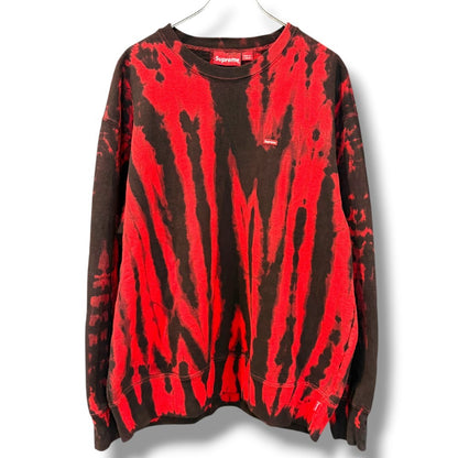 SUPREME 21AW Small Box Logo Tie-Dye Sweatshirt