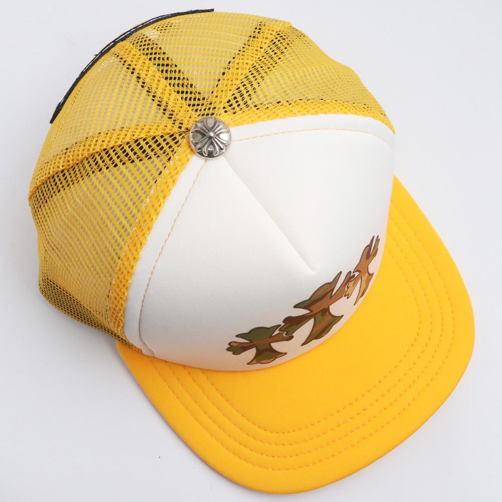 Chrome Hearts 24SS Yellow Camo Cemetery Tracker Cap Size F