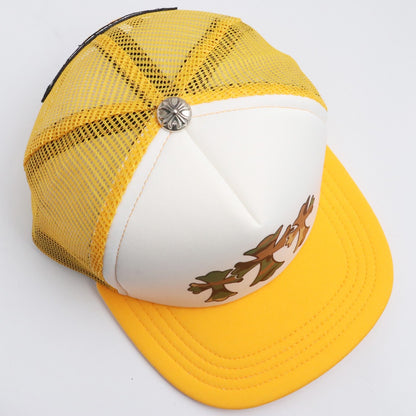 Chrome Hearts 24SS Yellow Camo Cemetery Tracker Cap Size F