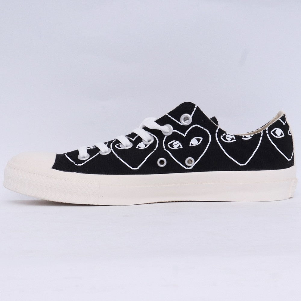 PLAY COMME des GARCONS Chuck Taylor Sneakers Black Size 26cm