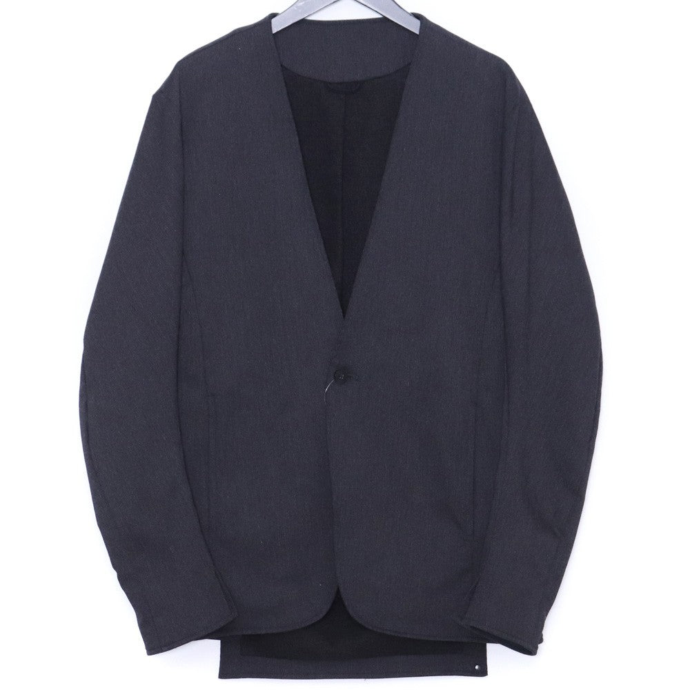 Incarnation 24AW Lapeless Lined Jacket Black Size M