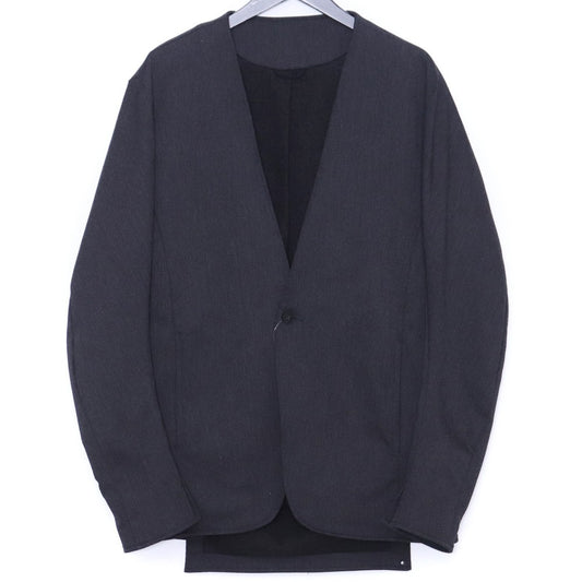Incarnation 24AW Lapeless Lined Jacket Black Size M
