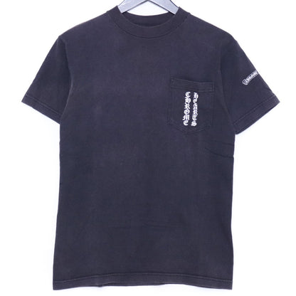 CHROME HEARTS OLD Scroll Label Pocket T-Shirt Black Size S
