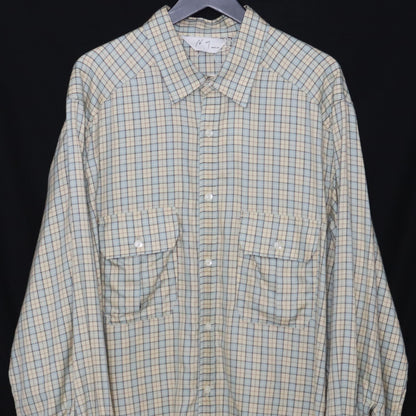 ANCELLM 26SS Nel Check Over Work Shirt Multicolor Size 1
