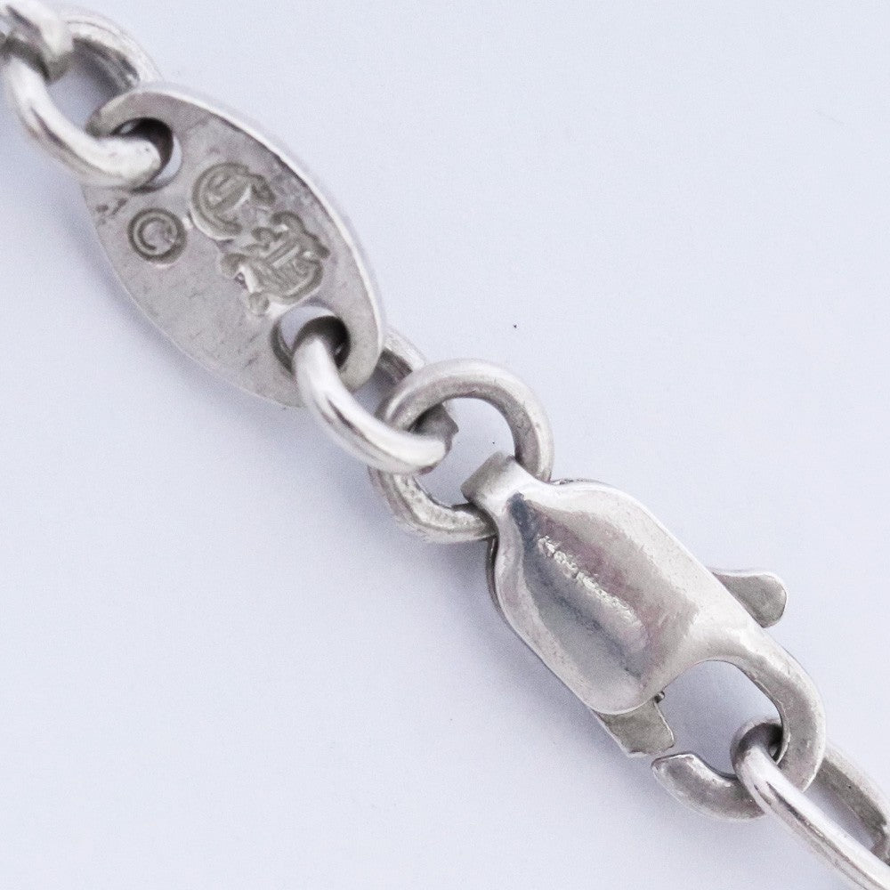 Chrome Hearts Silver Roll Chain Necklace