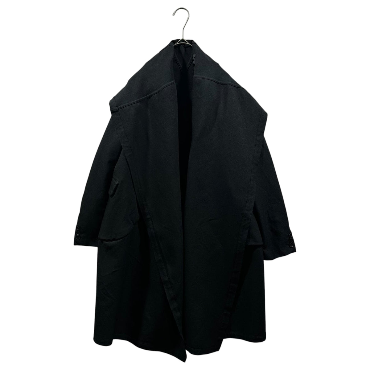 BLACK COMME des GARCONS 13AW Docking Long Coat Black Size S