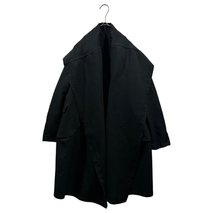 BLACK COMME des GARCONS 13AW Docking Long Coat Black Size S
