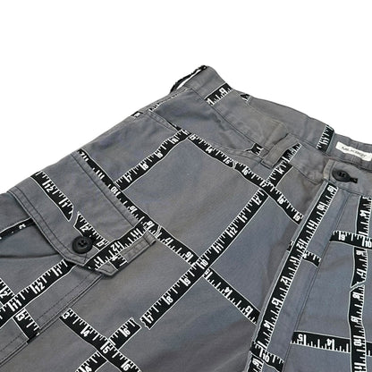MILKBOY 90s Major Checkered Shorts Gray/White Size FREE