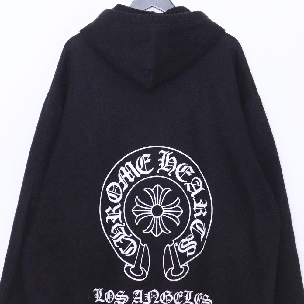CHROME HEARTS LA Exclusive Horseshoe Hoodie Black Size XL