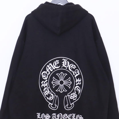CHROME HEARTS LA Exclusive Horseshoe Hoodie Black Size XL