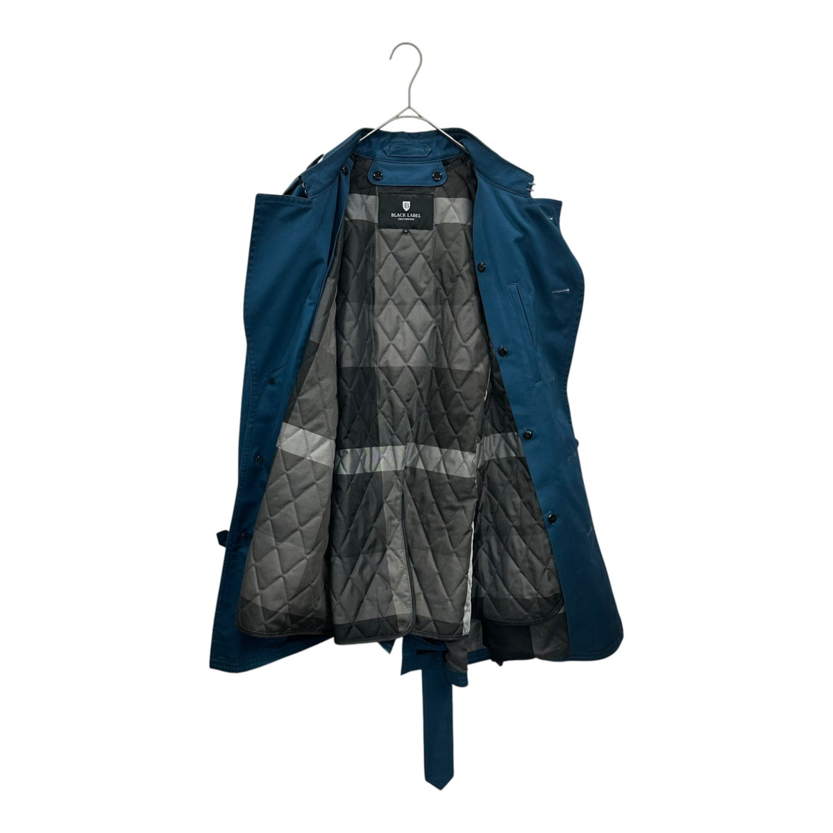 BLACK LABEL CRESTBRIDGE 100th Gabardine Coat Blue Size M