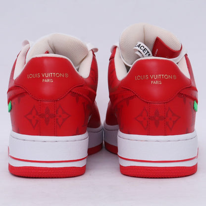 LOUIS VUITTON x NIKE Air Force 1 Sneakers White Size 27cm