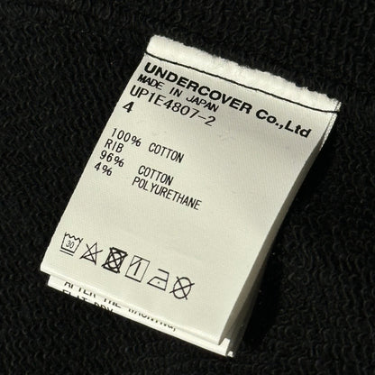 UNDERCOVER "FOR FIVE COLOURS" Raglan Sweatshirt Size 4