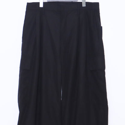 ALMOSTBLACK 25SS Wide 6-Pocket Pants Black Size 3