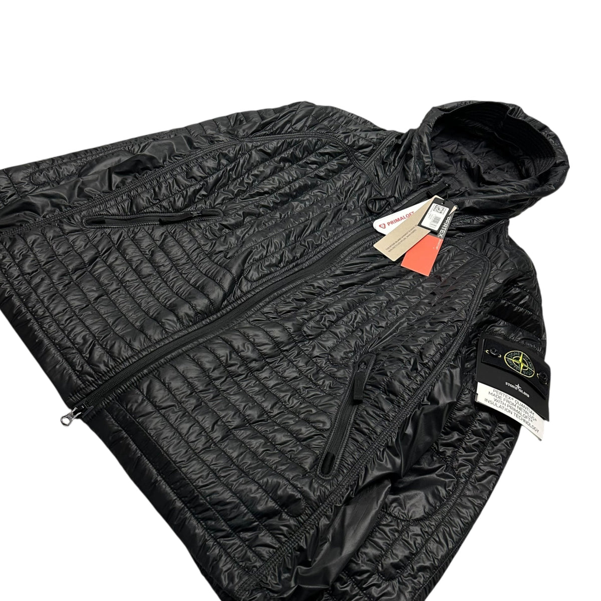 STONE ISLAND 24AW PERTEX PRIMALOFT Jacket Black Size L