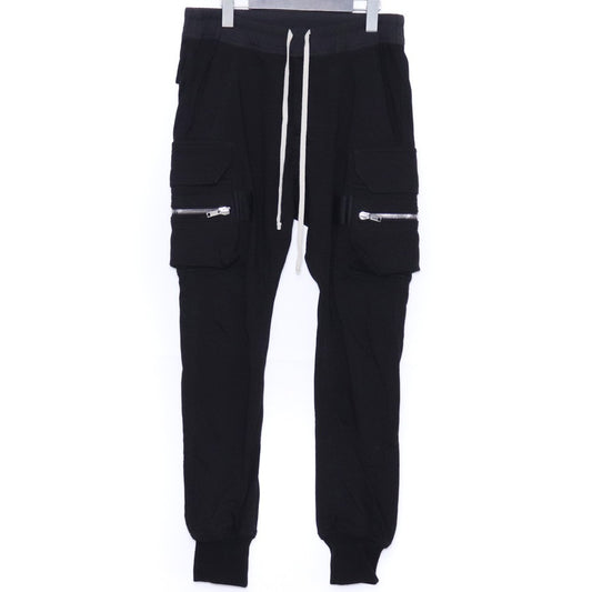 RICK OWENS 24SS Mastodon Cargo Pants Black Size 48