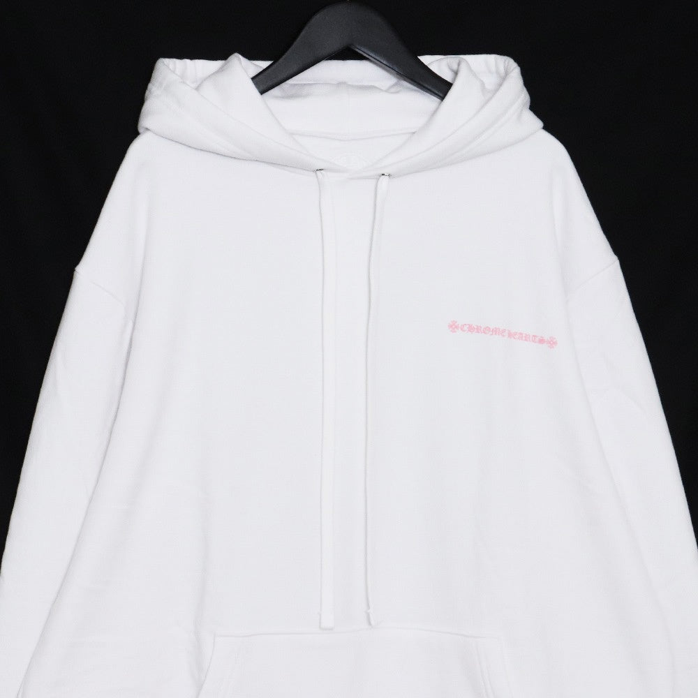 CHROME HEARTS LLS Pullover Hoodie White Size XXL
