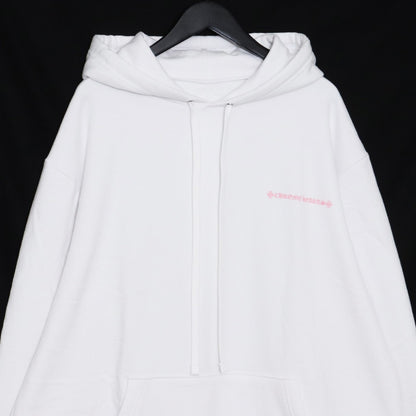 CHROME HEARTS LLS Pullover Hoodie White Size XXL