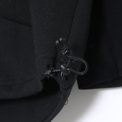 NILOS Back Zip Pullover Hoodie Black Size 2