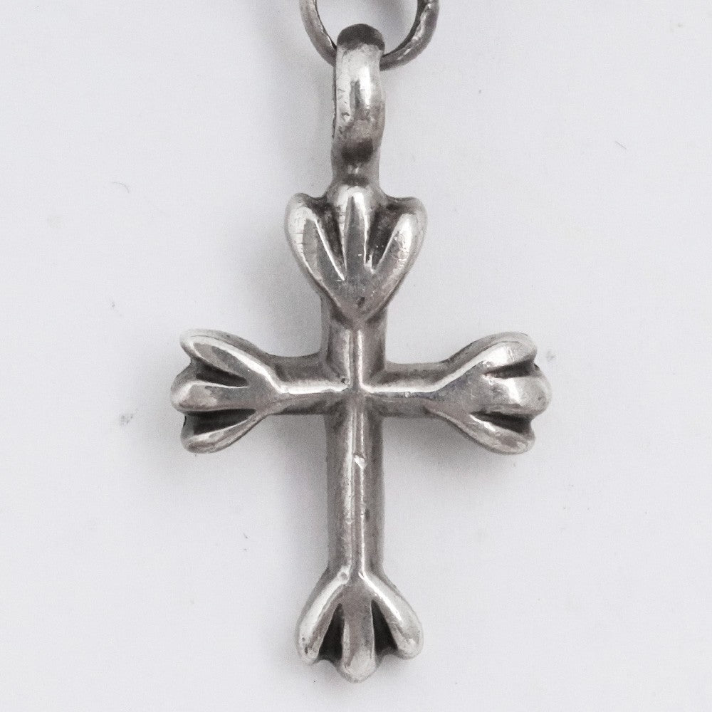 RH JEWELRY Turquoise Cross Necklace Silver Size F