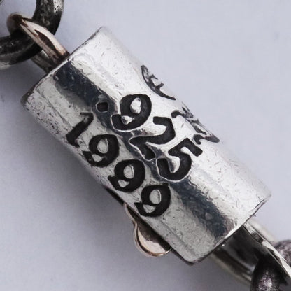 CHROME HEARTS PAPER CHAIN Necklace Silver Size ONE SIZE