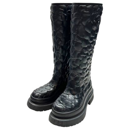 VALENTINO Atelier 03 Rose Rubber Platform Rain Boots Size 38