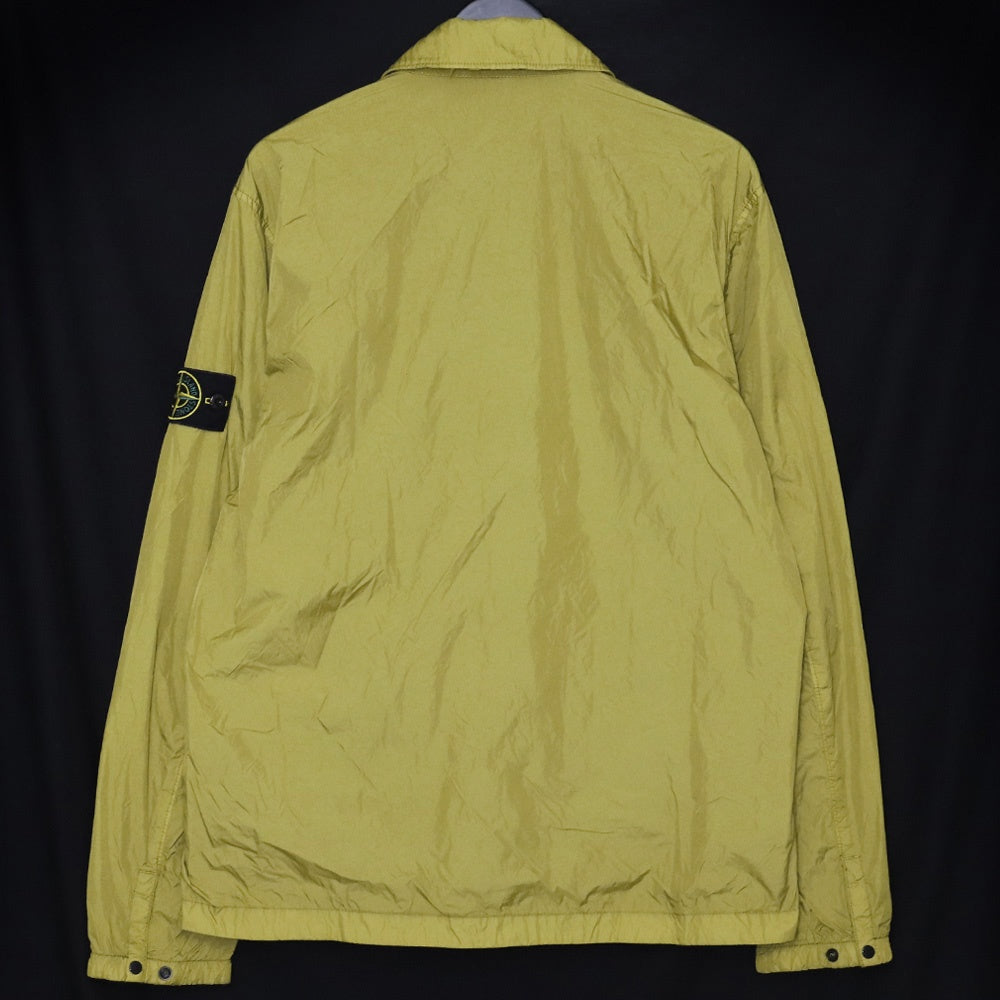 STONE ISLAND Garment Dyed Crinkle Reps Jacket Green Size M