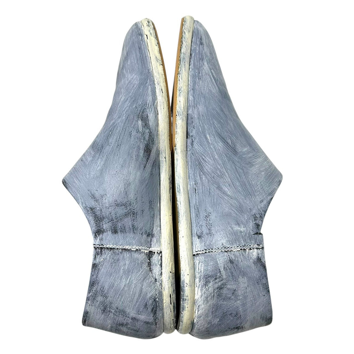 MAISON MARGIELA 21AW Paint Tabi Slip-Ons White Size EU 42